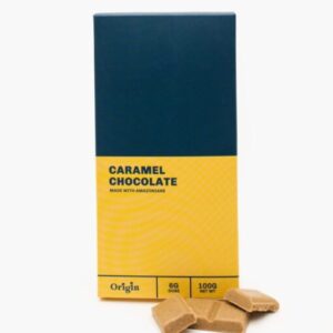 Caramel Psychedelic chocolate bar